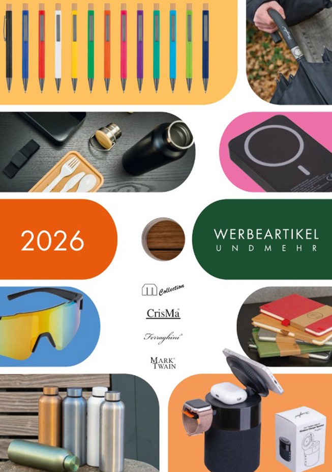 dieses Foto zeigt einen Werbeartikel-Katalog